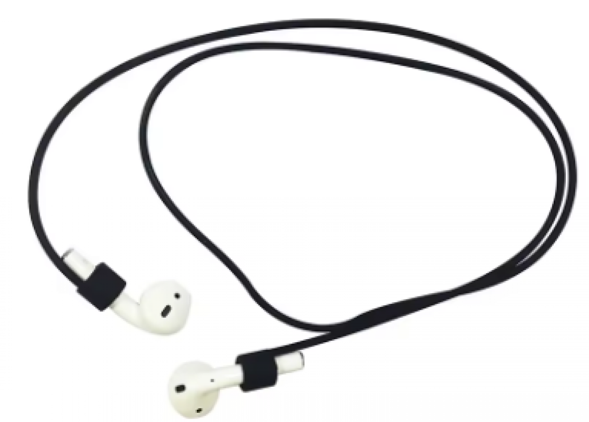 Correa para auriculares antipérdida, cuerda magnética de silicona 